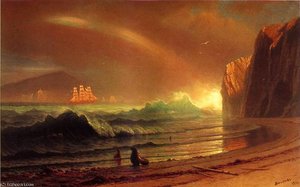 The Golden Gate — Albert Bierstadt