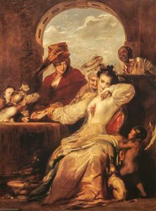 Josephine And The Fortune Teller — Sir David Wilkie, Rococo