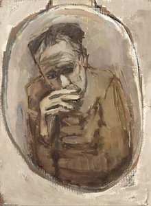 Self Portrait (recto) — Thomas Roland Rathmell