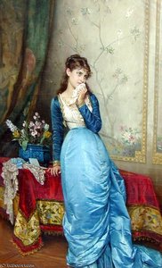August The Letter — Auguste Toulmouche