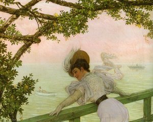 On The Balcony — Jan Van Beers