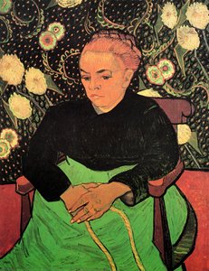 Madame Roulin Rocking The Cradle (a Lullaby) — Vincent Willem Van Gogh, Post-impressionism