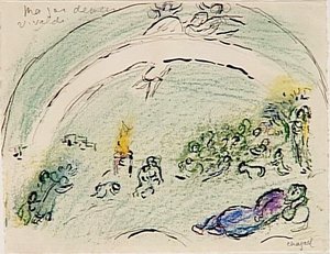 Noah And The Rainbow — Marc Chagall
