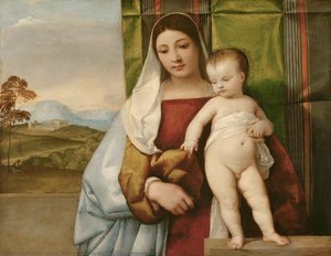The Gipsy Madonna — Titian Ramsay Peale Ii, High Renaissance