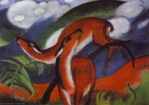 Red Deer Ii — Franz Marc