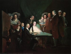 The Family Of The Infante Don Luis — Francisco José De Goya Y Lucientes, Romanticism