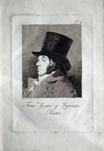Self-portrait — Francisco José De Goya Y Lucientes, Romanticism