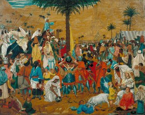 The Flight Out Of Egypt — Richard Dadd