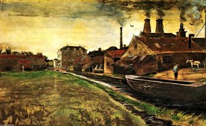 Iron Mill In The Hague — Vincent Willem Van Gogh