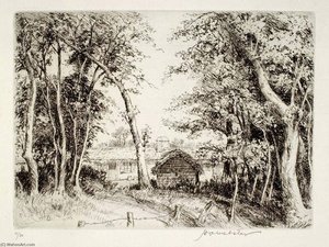 Ferme A St. Jean De Monts — Herman Armour Webster