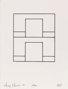 Detail, From The American Abstract Artists 50th Anniversary Print Portfolio 1987 — Henry Pearson