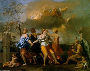Dance To The Music Of Time Ca Wallace Collectio — Nicolas Poussin, Baroque