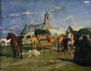 Staging Post — Lucien Simon