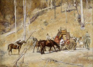 Bailed Up — Tom Roberts, Heidelberg School