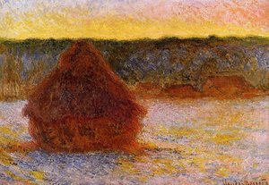 Grainstack 1 — Claude Monet, Impressionist Landscape