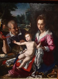 Rest On The Flight To Egypt — Alessandro Allori