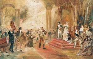 Fire At The Austrian Embassy — Robert Alexander Hillingford