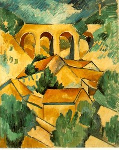 Viaduct At L_estaque — Georges Braque