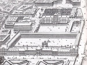 Project Meeting The Louvre And The Tuileries — Charles Percier, Neoclassicism