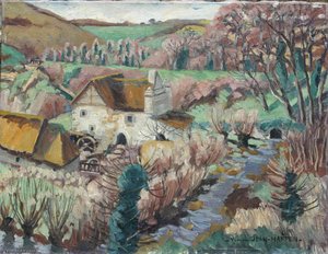 Moulin près de Concarneau (titre inscrit)
