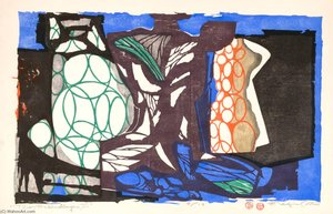 Trio Assemblage 1 Composition Iii — Eldzier Cortor
