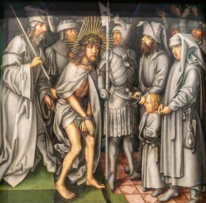 Ecce Homo (grey Passion-6) — Hans Holbein The Elder