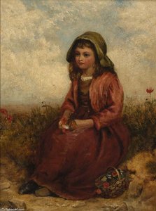 Gathering Wild-flowers — Paul Falconer Poole