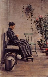 The Knitter — Georges Lemmen