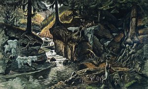 The Two Ravines — Charles Burchfield