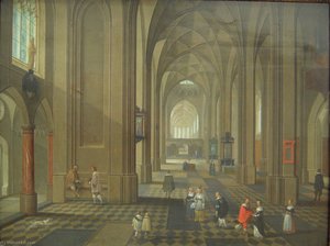 Interior Of A Church — Pieter Neefs The Elder