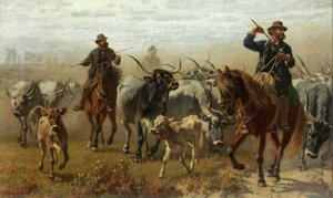 Romagnols On Horses Ii. — Teutwart Schmitson