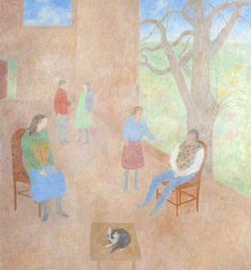 Conversations, Cat And Pear Tree — Elisabeth Vellacott