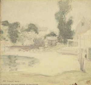 The End Of The Rain — John Henry Twachtman