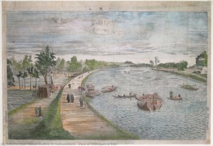 View Of Mimeguri In Edo — Andō Kichirō Or Katsusaburō