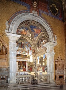 View Of The Carafa Chapel — Filippino Lippi