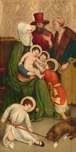 Saint Mary Cleophas And Her Family — Bernhard Strigel
