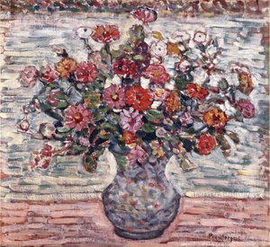 Flowers In A Vase — Maurice Brazil Prendergast