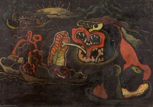 Study in Red, Black and Green