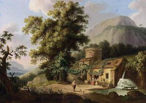 View of the Copper-Mill in Vietri