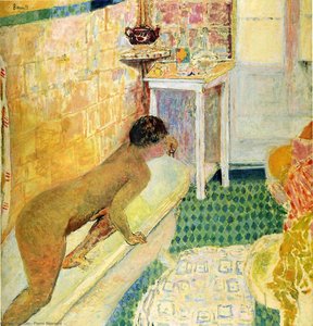 The Exit Of The Bath — Pierre Bonnard, Nabis