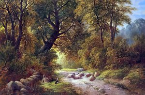 A Rest From Grazing Art Print — George Turner