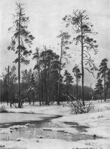 Thaw — Ivan Ivanovich Shishkin
