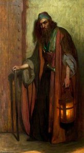 Arthur Bourchier (1863–1927), as Shylock (from 'The Merchant of Venice')