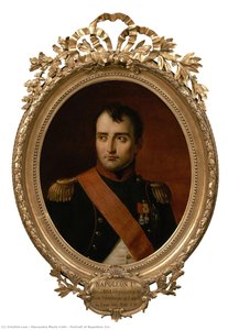 Portrait Of Napoléon 1er — Alexandre Marie Colin, Neoclassicism