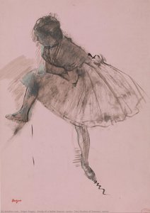 Study Of A Ballet Dancer (recto); Two Studies Of Dancers (verso) — Edgar Degas, Impressionism
