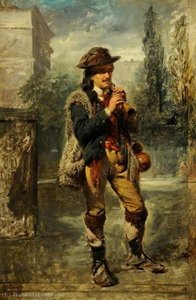 Savoyard With A Clarionet — Edward Charles Barnes
