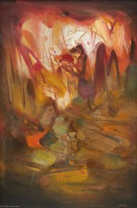 Embrasement (a Blazing Area) — Chu Teh-chun