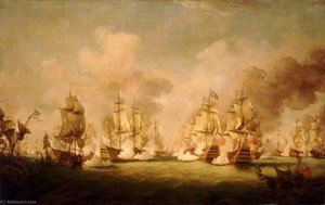 The Battle Of Barfleur, 19 May 1692 — Richard Paton