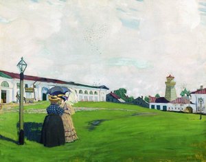 Kostroma — Boris Mikhailovich Kustodiev