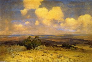 Sunlight And Shadow — Robert Julian Onderdonk, Impressionism